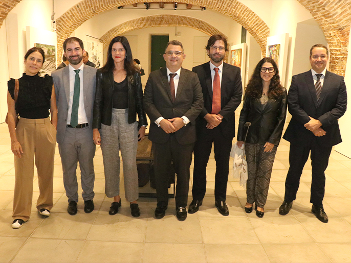 Procurador-Geral do Estado participa da inauguração da exposição “Clima Extremo”