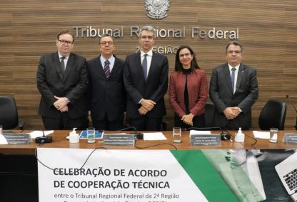 PGE-RJ e TRF da 2ª Região Assinam Termo de Cooperação para Prevenção de Litígios