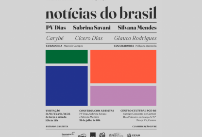 Exposição Notícias do Brasil retrata história do país sob olhar contemporâneo de novos artistas