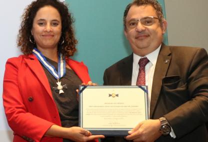 PGE-RJ entrega Medalha do Mérito à Procuradora-Geral do Estado de São Paulo e presidente do Conpeg, Inês Maria dos Santos Coimbra