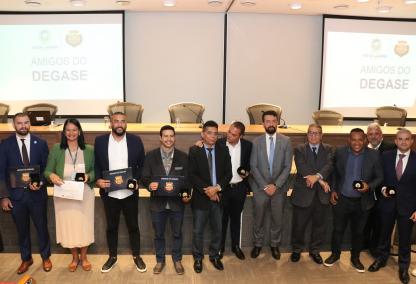 Medalha Amigos do Degase - Homenageados