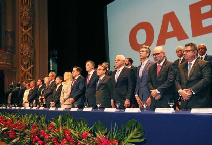 Procurador-Geral do Estado participa de cerimônia de posse do Conselho Seccional da OAB-RJ