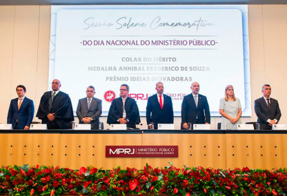 PGE-RJ participa da sessão solene do Dia Nacional do Ministério Público, no MPRJ