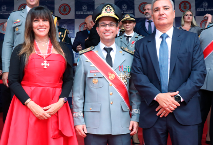 PGE-RJ prestigia cerimônia do bicentenário de nascimento de D. Pedro II, patrono do Corpo de Bombeiros