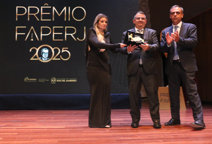 PGE-RJ recebe prêmio FAPERJ 2025