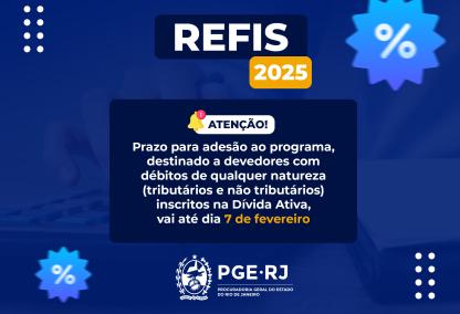 Prazo para adesão ao Refis vai até 7 de fevereiro