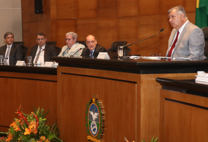 PGE-RJ marca presença na posse das novas diretorias do CCOGE e do FFN